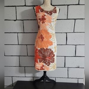 3/$50 SALE! TALBOTS Floral Sleeveless Dress Sz 10